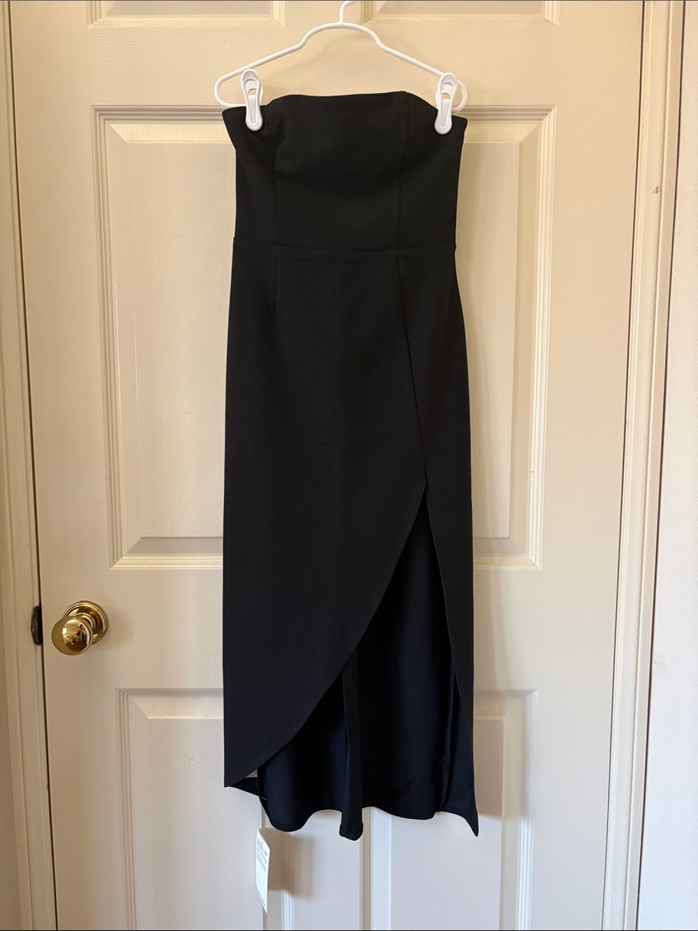 Abercrombie & Fitch strapless midi dress